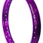 Imagem de Aro Unitário Roda Viper Alumínio Modelo Vpr 17x160 Dianteiro Biz Pop 100 110 125 Lilás Violeta Roxo