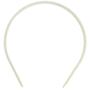 Imagem de Arquinho Para Prender Cabelos 10mm Branco Tiara Com 30 Unidades