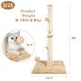 Imagem de Arranhador de Gato ANWA 32cm - Com Brinquedos para Gatos Domésticos