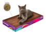 Imagem de Arranhador de Papelão Com Catnip Para Gatos Petlon