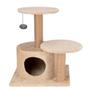 Imagem de Arranhador para Gatos American Pets-Chalesco - Torre Dupla Roma - 30x55cm