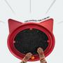 Imagem de Arranhador para Gatos com Bolinha Interativa Antistress - Vermelho