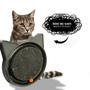 Imagem de Arranhador para Gatos com Bolinha Interativa - Preto, Antiestresse e Durável