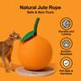 Imagem de Arranhador para gatos VETRESKA Orange Cat Scratcher com sisal