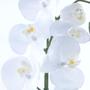 Imagem de Arranjo de Orquídea Artificial Branca em Vaso Rose Gold Helena