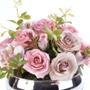 Imagem de Arranjo de Rosas Artificiais em Vaso Rose Gold Carol
