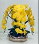 Imagem de Arranjo Flores 8 Orquídeas Artificiais Real 3D Com Vaso