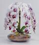 Imagem de Arranjo Flores Orquídeas Artificial Toque Real Vaso Grande