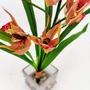 Imagem de Arranjo Orquidea Planta Artificial 38X20X15Cm Com Vaso