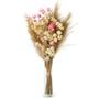 Imagem de Arranjo + Vaso de Flores Secas Bougainvillee Rosa com Pluma