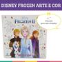 Imagem de Arte e Cor Livro para Colorir Frozen Original Culturama