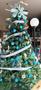 Imagem de Arvore azul 210cm 1341 galho natal completa
