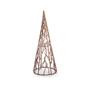 Imagem de Árvore Cone Natal Decorativa Rattan Natural 40x15cm 1410104