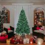 Imagem de Árvore de Natal 180cm Pinheiro Verde Cheio Luxo 800 Galhos