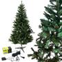 Imagem de Árvore De Natal 200 Galhos 150cm Decoração Pisca Led