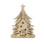 Imagem de Árvore De Natal 3D 30x24x7 Enfeite Decoração Laser - Mdf Madeira