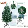 Imagem de Árvore de Natal Artificial CCINEE 90cm com Neve Flocada