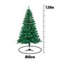 Imagem de Árvore De Natal Canadense Verde 1,50m 219 Galhos Pinheiro