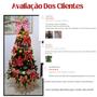 Imagem de Arvore De Natal Cheia 450 Galhos Grande 1,80 Metros Luxo Premium 