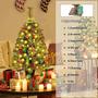 Imagem de Árvore de Natal de Mesa Yaheetech 91cm (Pacote com 2) - Luzes LED