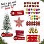 Imagem de Arvore de Natal Decorada Decoração Pisca Pisca e Acessórios 110V