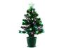 Imagem de Árvore de Natal Fibra Ótica Verde 60cm com Luzes