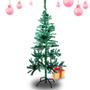 Imagem de Arvore de Natal Grande 1,5m Pinheiro Tradicional Verde 200 Galhos Decoração Luxo