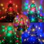 Imagem de Árvore de Natal LED Fibra Ótica Colorida 120Cm Luzes Bivolt