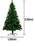 Imagem de Árvore de Natal Luxo 800 Galhos 210cm Altura Verde Cheia