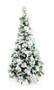 Imagem de Árvore De Natal Luxo Pinheiro Com Neve Nevada Cactos 1,8m