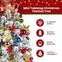 Imagem de Árvore de Natal Neten 2FT com 60 Luzes LED e 50+ Enfeites