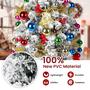 Imagem de Árvore de Natal Neten 2FT com 60 Luzes LED e 50+ Enfeites