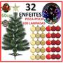 Imagem de Arvore De Natal Pinheiro Arvores De Natal Decorada Arvore de Natal Verde 60cm - Enfeites De Natal