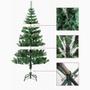 Imagem de Árvore de Natal Pinheiro Canadense Grande 1,80m 320 Galhos