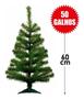 Imagem de Árvore De Natal Pinheiro Com 50 Galhos 60Cm Verde Artificial