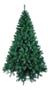 Imagem de Árvore de Natal Pinheiro Dinamarca 2,10 M 210 cm 860 Galhos Magizi Cod 17965 Com 100 Luzes de Led Brancas 110v