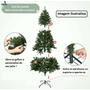 Imagem de Árvore de Natal Pinheiro Grande Cheia Luxo 1,80 600 Galhos