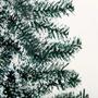 Imagem de Árvore De Natal Pinheiro Verde Musgo Ponta Branca Neve 1,50m 220 Galhos A0033