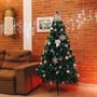 Imagem de Árvore De Natal Pompom Ponta Nevada 1.80 360 Galhos Coleção