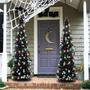 Imagem de Árvore de Natal Pop Up de 1,5m com Luzes LED - Decoração de Halloween
