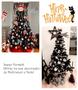 Imagem de Arvore De Natal Preta 1,80M Halloween Dark 860 Galhos Luxo