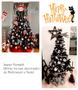 Imagem de Arvore de Natal Preta 2,10m Halloween Dark 1197 Galhos Luxo