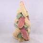 Imagem de Arvore De Natal Rustica Decorada C/ Azevinhos Pinhas Enfeite 34cm