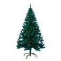 Imagem de Árvore De Natal Tradicional Pinheiro Verde Luxo Cheia 150cm 320 Galhos Verde