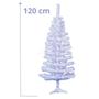 Imagem de Arvore Natal 120cm 120 Galhos Branca Decoração Pinheiro