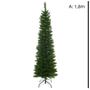 Imagem de Arvore natal boston slim nevada 350 tips c/ base verde 1,8m