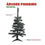 Imagem de Árvore Pinheiro De Natal Luxo Verde Nevada 90 cm 70 Galhos