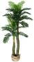Imagem de Arvore planta Palmeira 150cm realista 3D silicone coqueiro