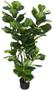 Imagem de Arvore Verde Ficus Lyrata 120cm Planta Toque Silicone Luxo