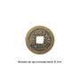 Imagem de As 3 moedas Feng Shui Amuleto Sorte Prosperidade Master Chi Riqueza Tesouro Felicidade Chinesa Cultura Fortalecer laços Concretizar Planos I Ching